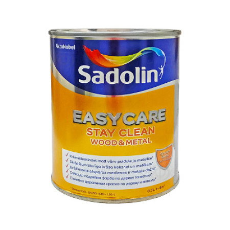 Алкідна фарба Sadolin EasyCare Wood & Metal база С