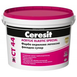 Фасадна фарба CERESIT CT 44 ACRYLIC ELASTIC SPECIAL БАЗА C