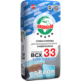 Клей для плитки ANSERGLOB BCX 33