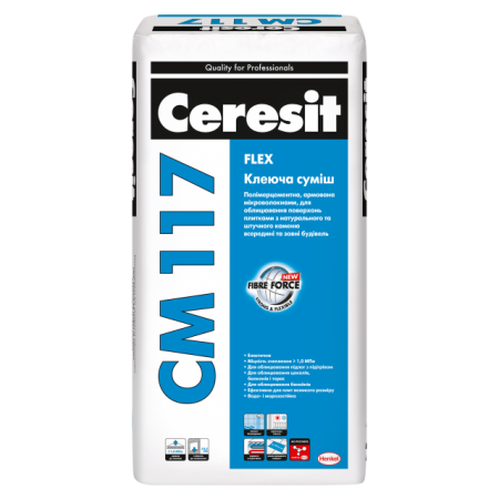 Клей для плитки CERESIT CM 117 FLEX