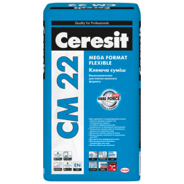 Клей для плитки CERESIT CM 22 MEGA FORMAT FLEXIBLE