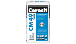 Клей для плитки CERESIT CM 49 WHITE S2 PREMIUM FLEXIBLE