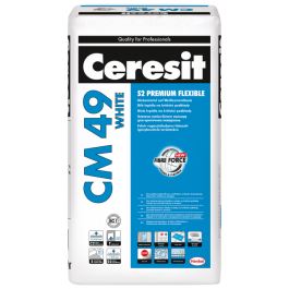 Клей для плитки CERESIT CM 49 WHITE S2 PREMIUM FLEXIBLE