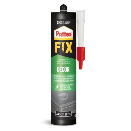 КЛЕЙ МОНТАЖНИЙ PATTEX FIX DÉCOR